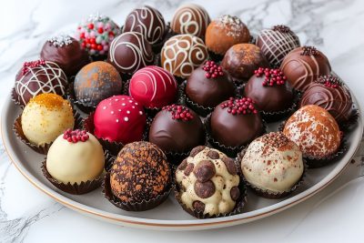 Confectionnez des truffes de Noël maison pour une touche personnelle et économique