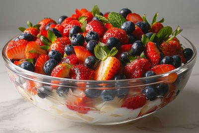 La recette parfaite pour une salade de fruits rouges délicieuse et originale